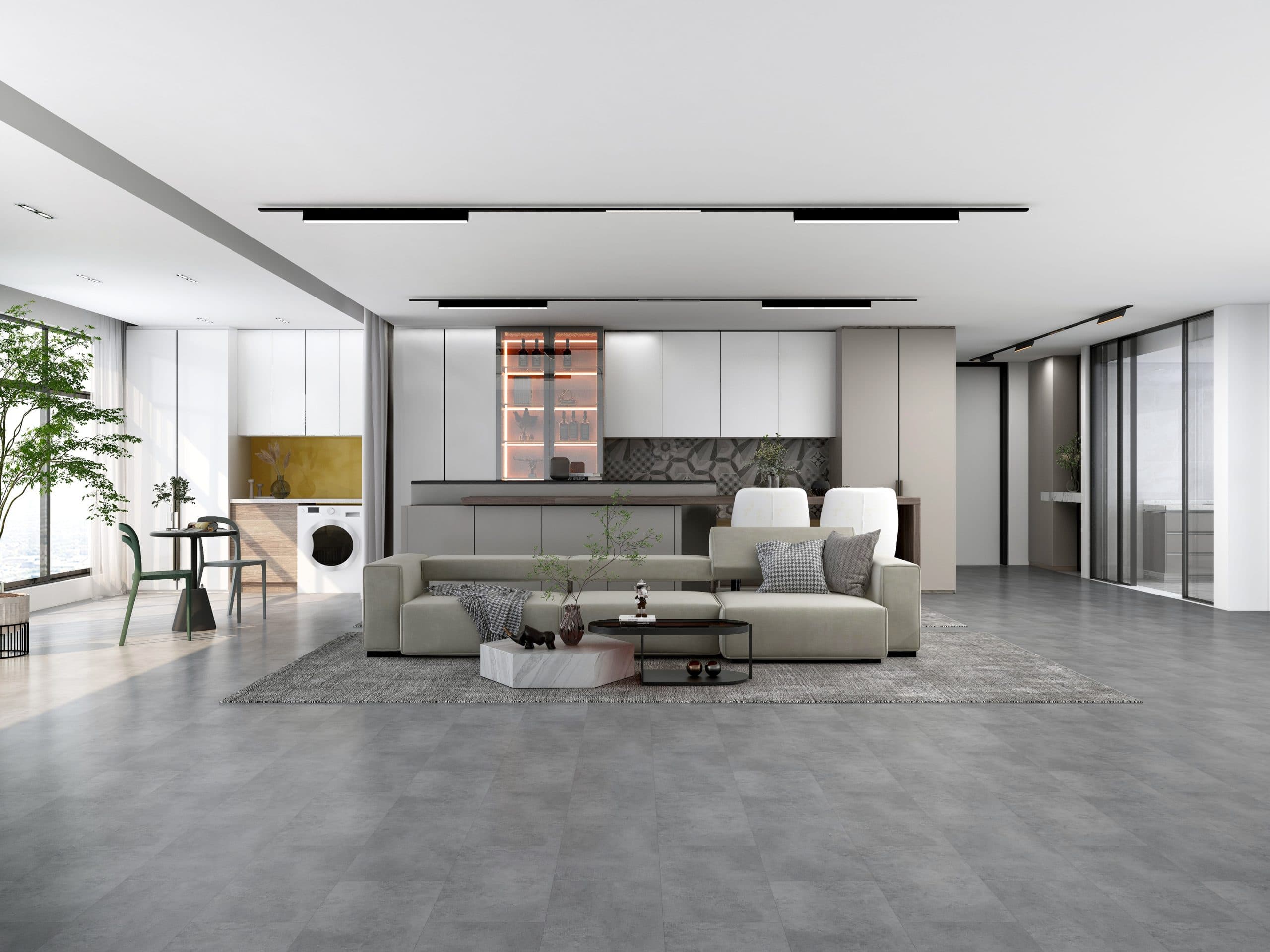 Gray Mountain Rigid Core Pro Stone Grain Flooring