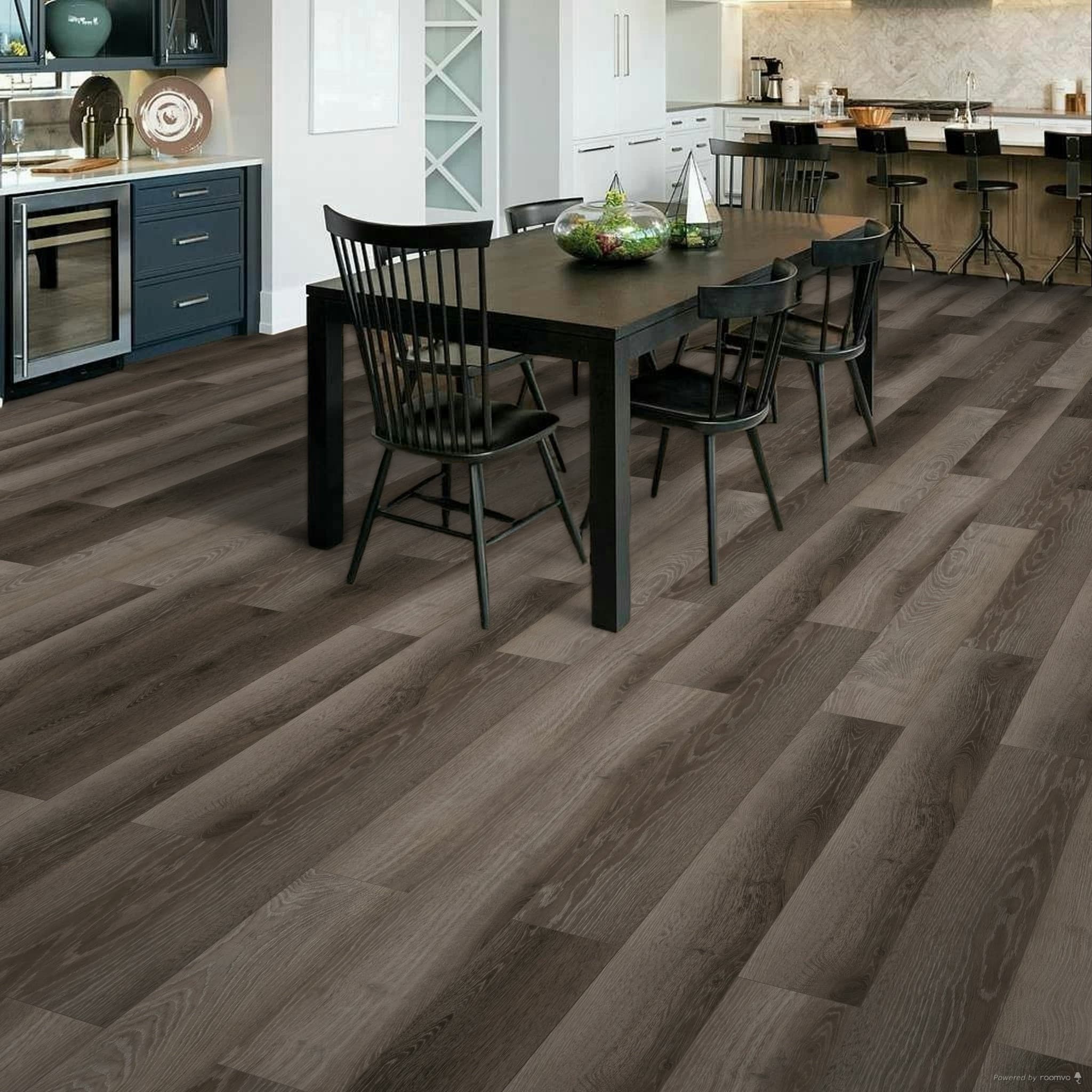 Smokey Mountain Premium WPC Engineered Vinyl Flooring room scene - HomeLike looselay WPC LVT vinyl plank flooring | 254 Floors Waco TX wholesale